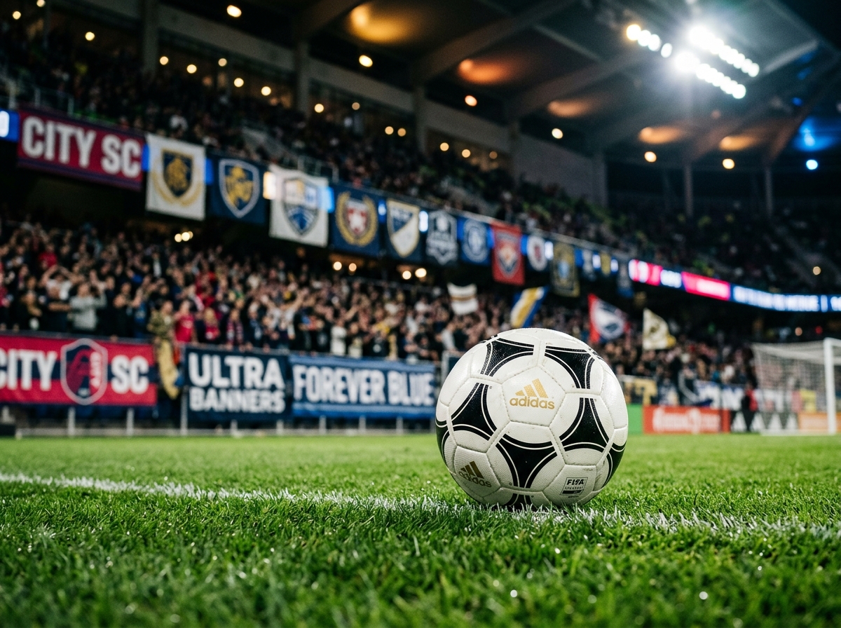 Soccer Ball and Stadium